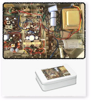 Jigsaw Puzzle: Electronic Circuitry of a 1960s Radio