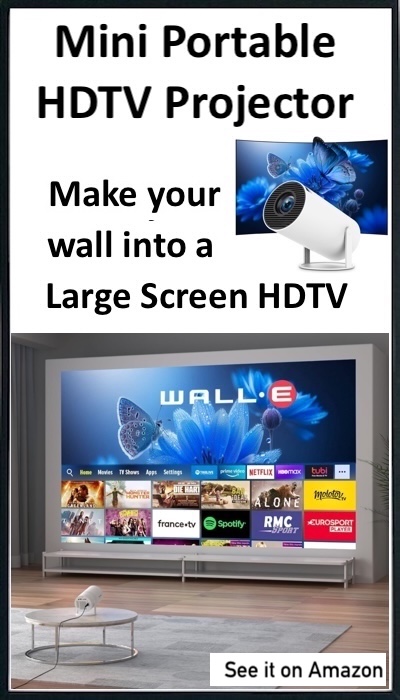 Mini Portable Projector on Amazon