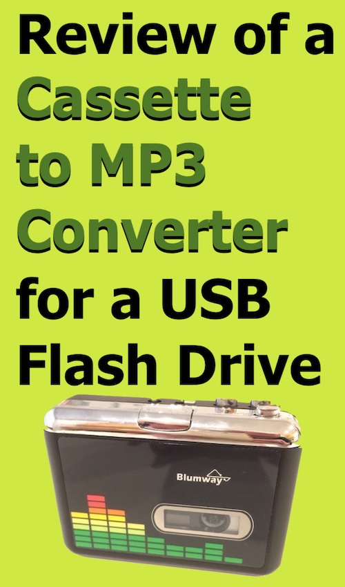 Convert Cassette Tape Songs to MP3