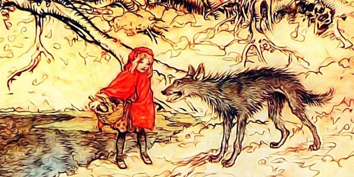 Little Red Riding Hood and Wolf