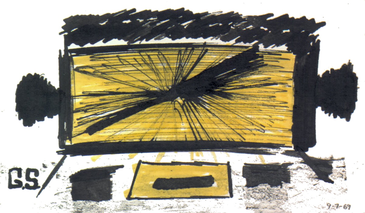 My computer doodle in 1969<