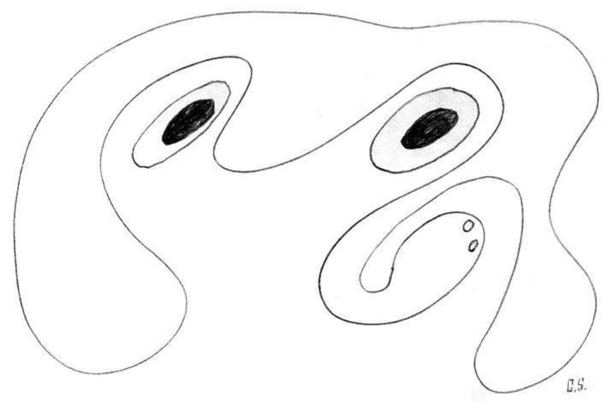 Subconsciously created doodle