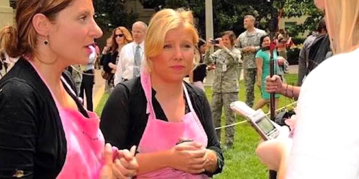 Women feeling empathy