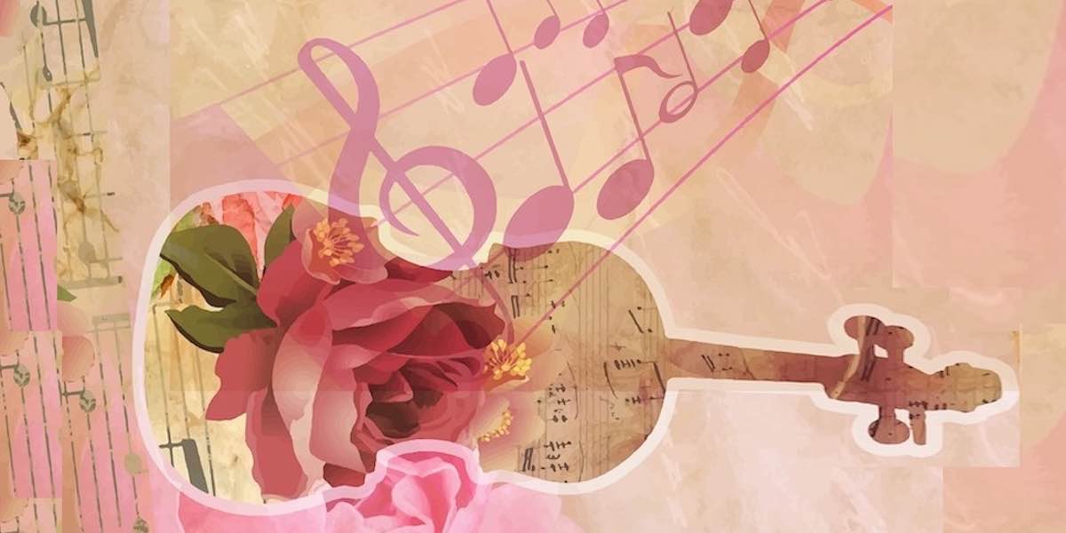 Fiddle With Flowers