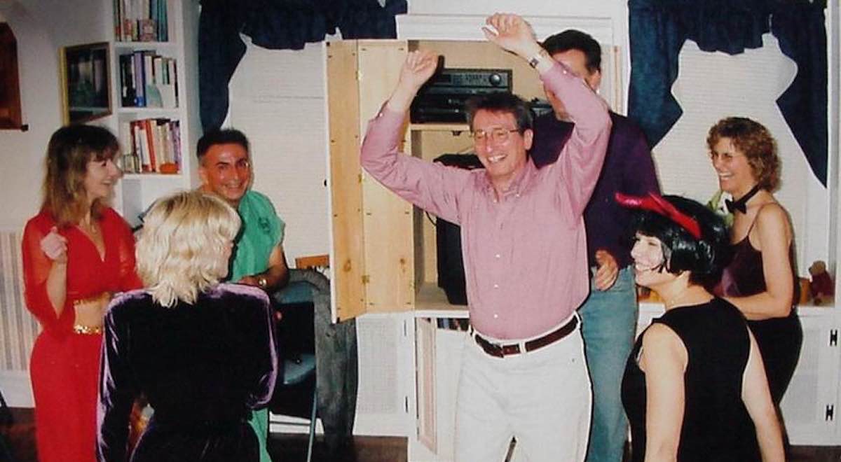 Dancing with friends