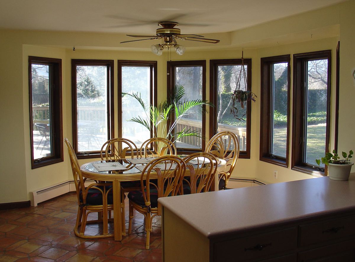 Example of a breakfast nook