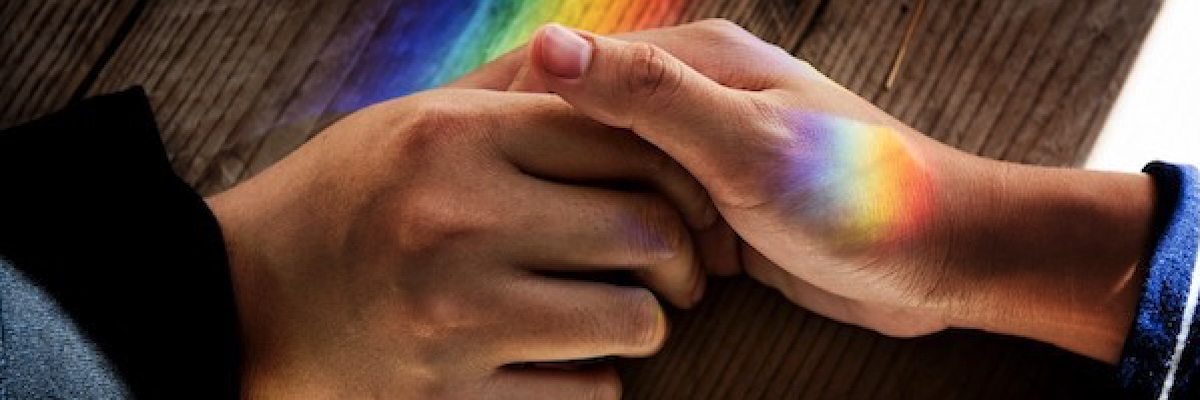 Holding hands