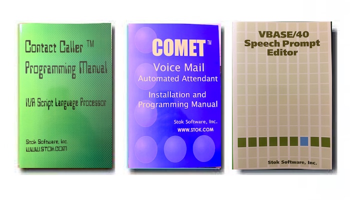 Glenn Stok's software manuals