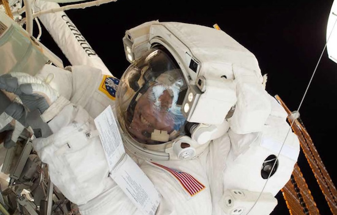 ISS spacewalk repair mission