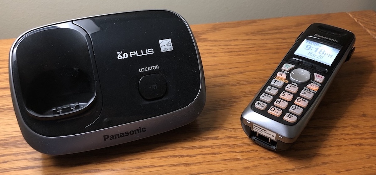 Panasonic Phone Handset and Base