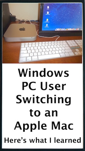 Windows PC User Switching to an Apple Mac