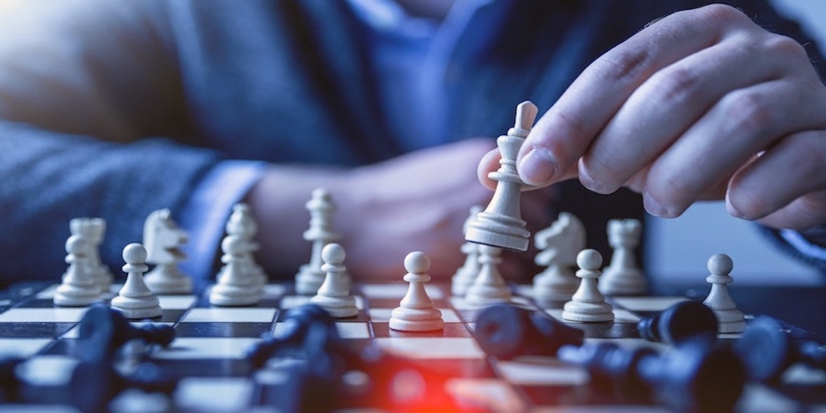 Playing a game of chess