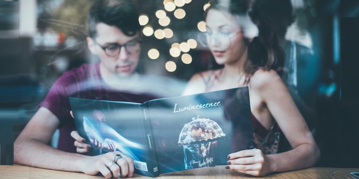 A couple planning a relationship business plan