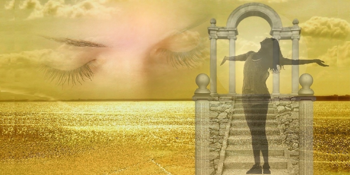 REM sleep emotional healing illustration