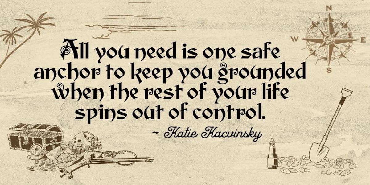 Safe anchor in life quote