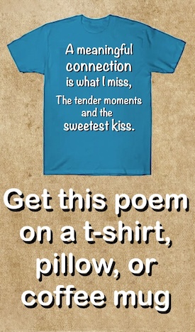 Poem on T-Shirt