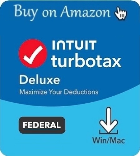 Buy TurboTax Deluxe on Amazon