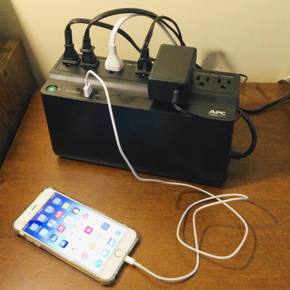 USB Charging Port on the UPS