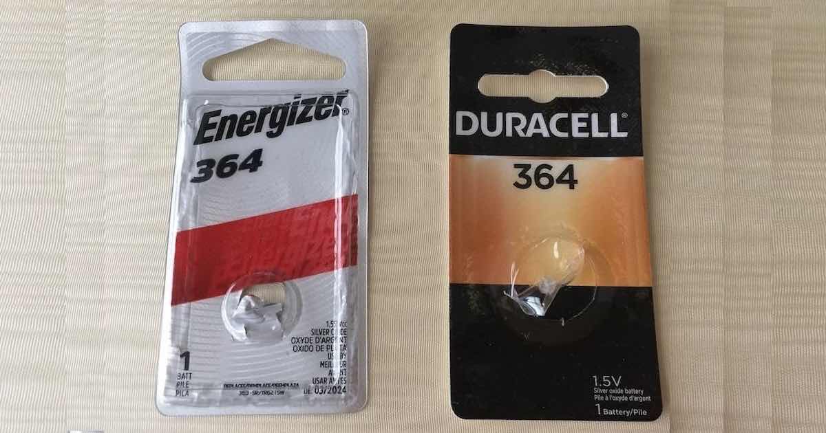 Watch Battery Retail Display Packets