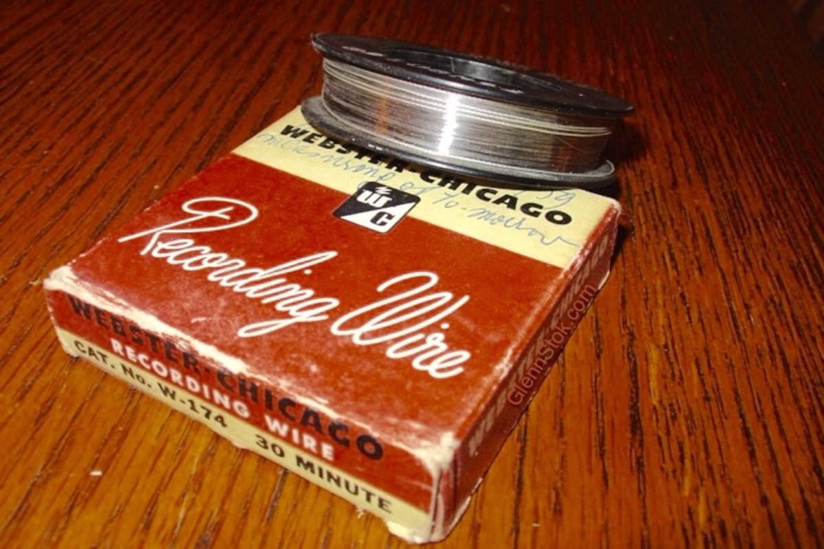 Webster Wire Recording Spool